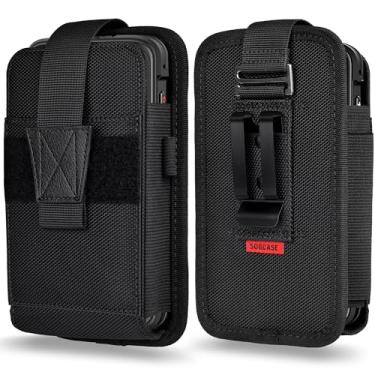 Imagem de SOGCASE Coldre com clipe de cinto para scanner Zebra, TC51, TC52, TC52x, TC56, TC57, TC57x, TC21, TC26, bolsa de transporte de código de barras portátil com alça de segurança, grande