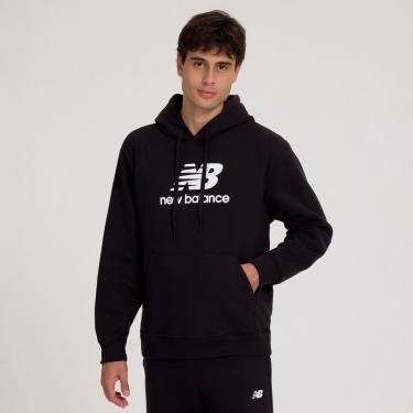 Imagem de Blusa Moletom New Balance Essentials Com Capuz Masculina-Masculino