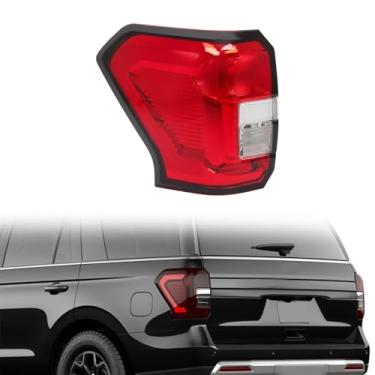 Imagem de labwork Lâmpada traseira de substituição para Expedition XL XLT 2022-2024 Lente vermelha lado do motorista luz de freio de halogênio externo NL1Z13405A