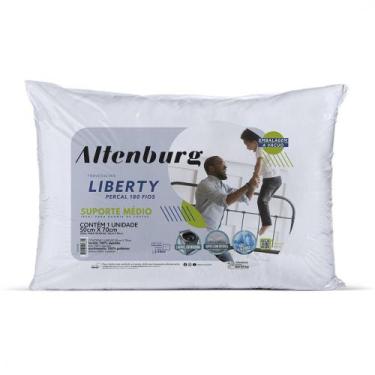 Imagem de Travesseiro Altenburg Liberty vácuo Branco - 50cm x 70cm