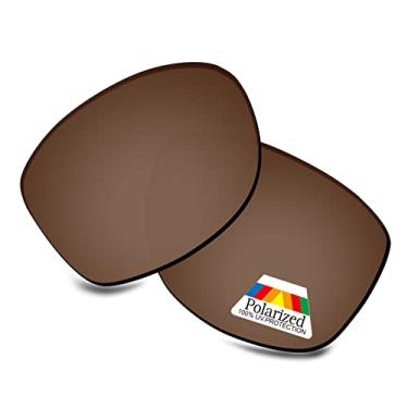Imagem de Bwake Lentes de reposição para óculos de sol Oakley Cohort OO9301 - marrom canela polarizada