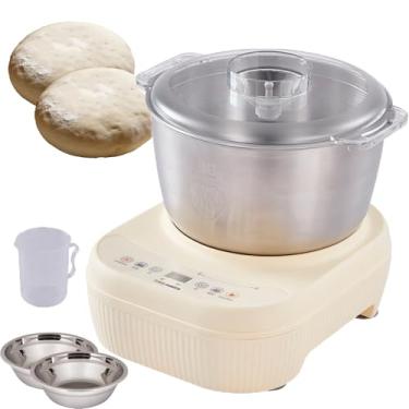 Imagem de Batedeira EléTrica De Bancada,Pequena MáQuina De Misturar Farinha,Controle Inteligente,FunçãO De Temporizador Totalmente AutomáTica Para Misturar Massas Em Casa Para Assar,Cozinhar