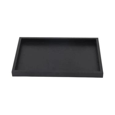 Imagem de Bandeja Retangular De Madeira Para Servir Chá, Café, Lanches E Refeiçõ