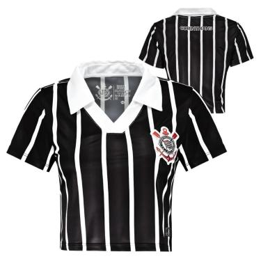 Imagem de Cropped Feminino Corinthians Coimbra Listras-Feminino