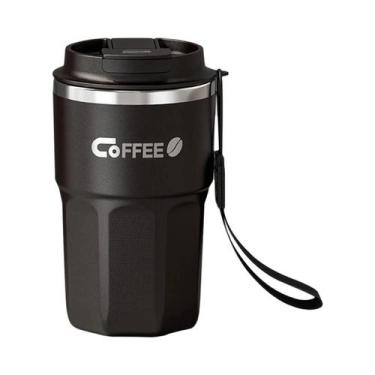 Imagem de Caneca De Café De Aço Inoxidável Com Dupla Camada Isolada, Térmica, À 