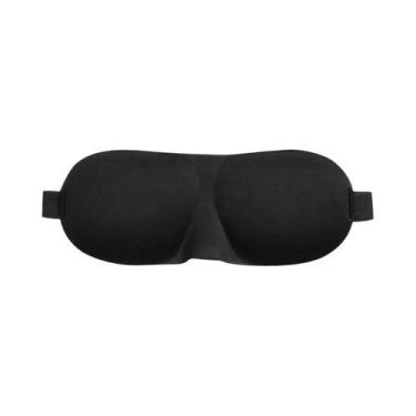 Imagem de Máscara De Olhos 3D Ajustável Para Homens E Mulheres, Máscara De Sono 