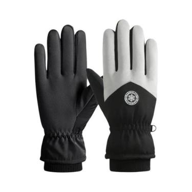 Imagem de Luvas De Esqui De Inverno Impermeáveis E Antiderrapantes Com Tela Sens