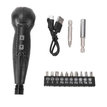 Imagem de Generic Chave de Fenda Elétrica Sem Fio, 3 Configurações de Torque 0,5 Nm, 0 Nm Com Luz de Trabalho LED e Bateria de 900 MAh, para Montagem de Móveis e Eletrônicos para Reparos