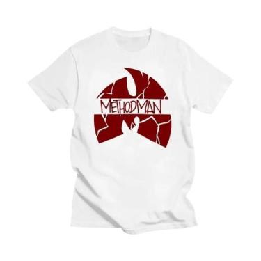 Imagem de Camiseta Masculina XL Vintage Anos 90 Hip Hop Rap Metode MAN Casual Co