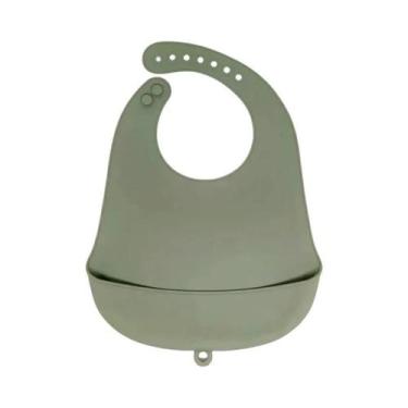 Imagem de Silicone bebê comendo babadores para crianças, Toalha babando, Imperme