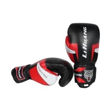 Imagem de Luvas De Boxe Para Homens E Mulheres Em PU, Equipamento De Treinamento