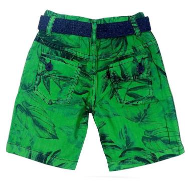 Imagem de Short Look Jeans c/ Cinto Collor - 5P - VERDE-Unissex