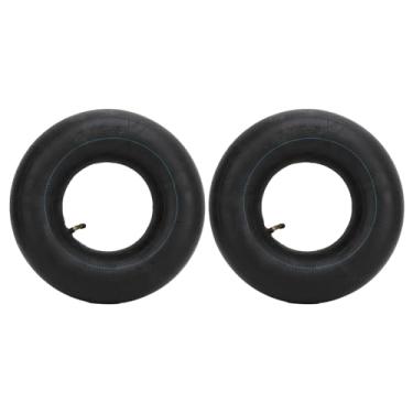 Imagem de Eujgoov Tubo Interno Resistente de 6 Polegadas para Carrinhos, Tubo de Pneu de Borracha Resistente a Perfurações Com Válvula TR-13, Adequado para Karts, Carrinhos de Mão, Cortadores de Neve, (Haste