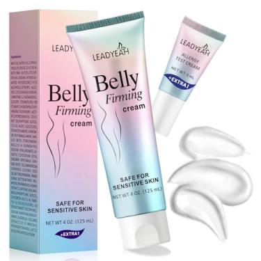 Imagem de Leadyeah B Creme firmador de barriga lisa - Hidratante e firmador para estômago, loção corporal para mulheres e homens, coxas e bumbum 125 ml + 5 ml