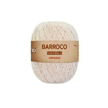 Imagem de Barbante Barroco Natural Fio 700g 100% Algodão Círculo Maciez -, 4/10