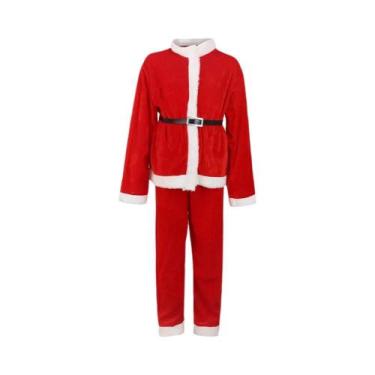Imagem de Fantasia De Papai Noel Para Meninos E Meninas, Traje De Festa De Natal