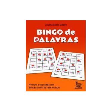 Imagem de Bingo de Palavras - Preencha a Sua Cartela Com Atenção Ao Som de Cada 