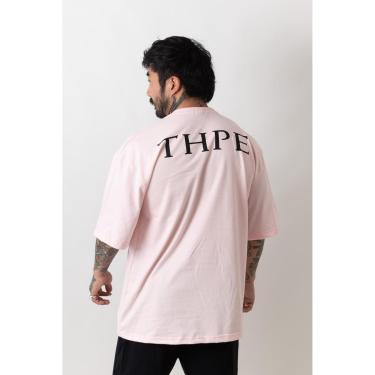 Imagem de Camiseta Oversized Gola Alta Classic Rosa Bebe-Unissex