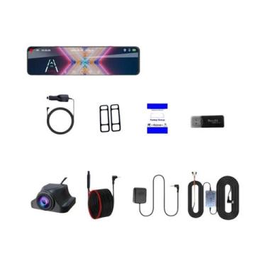 Imagem de Câmera De Painel 4K Com Visão Noturna HD E Gravação Em Loop, Câmera Tr