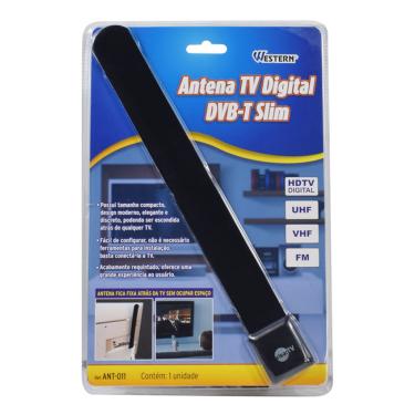 Imagem de Antena Tv Digital Dvb-T Slim Western Home