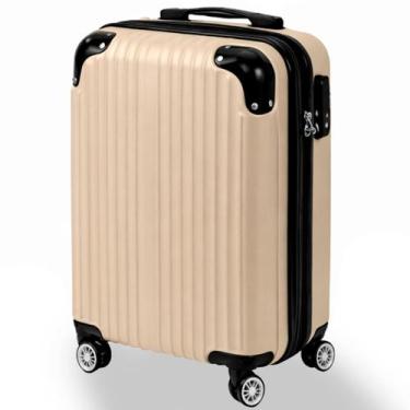 Imagem de Mala de Viagem Grande London Estocasa 60x39x26cm Rígida Rodas 360 Expa