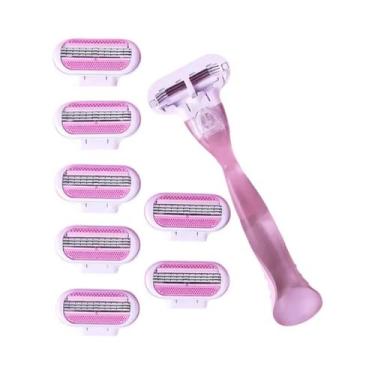 Imagem de Lâminas De Barbear Femininas Para Rosto, Pernas, Axilas E Área Do Biqu