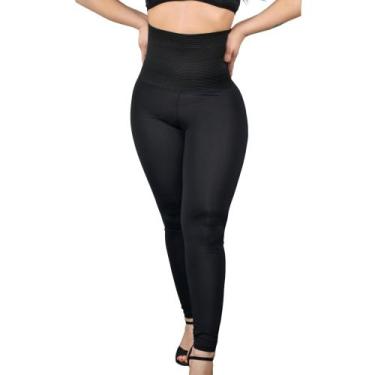 Imagem de Legging Modeladora Com Comprime Abdomen Anti-Celulite - Fanáticos Por 
