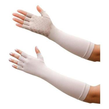 Imagem de Luva Proteção Solar Longa Flambé Fpu50+ Antiderrapante Par - Flambe, P