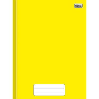 Imagem de Caderno Tilibra universitário pepper brochura amarelo 80fls