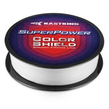 Imagem de Linha de pesca KastKing Superpower ColorShield 30 libras (1000 jardas)