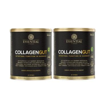 Imagem de Collagen Gut 400g + 400g Laranja e Blueberry (Combo) - Essential Nutri