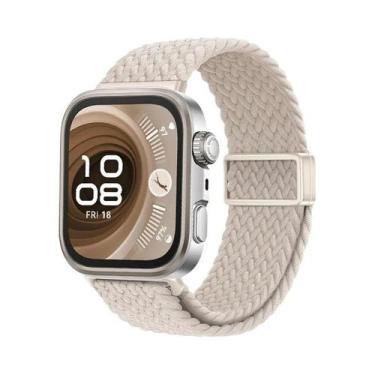 Imagem de Pulseira De Nylon Trançada Ajustável Para Huawei Watch Fit 3/4/4 Pro, 