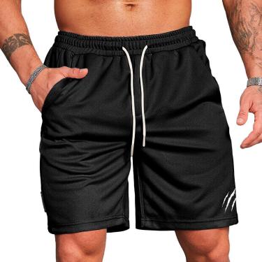 Imagem de Bermuda Calção Shorts de Futebol Masculino Corrida Academia Básico Bike Treino Esporte-...