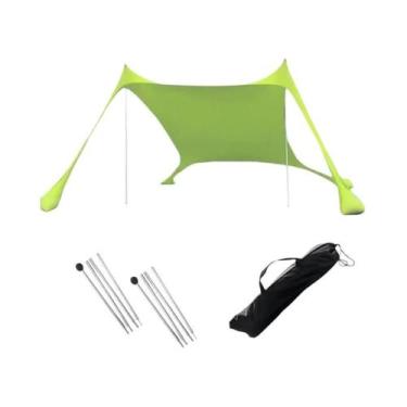 Imagem de Toldo Portátil À Prova De Vento Com Proteção UV Para Casa E Praia, Som