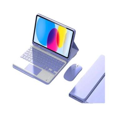 Imagem de Capa Com Teclado Bluetooth Para iPad 10ª Geração 2022 De 10,9 Polegada