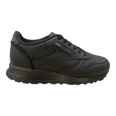 Imagem de Tenis Olympikus Unissex Jogging 100. Superleve Esporte Academia Preto-Masculino