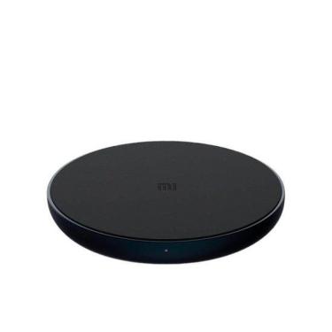 Imagem de Carregador sem Fio Xiaomi 10W Preto para Smartphone com Carregamento Rápido Base Silico...