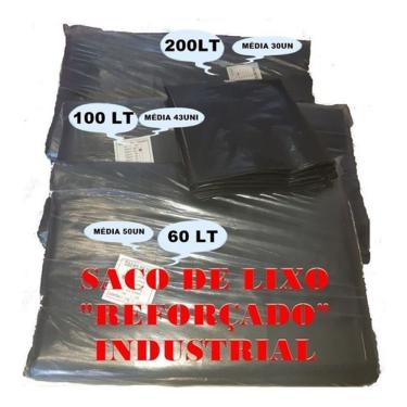 Imagem de Saco para Lixo Saco de Lixo 40 Litros para Descarte Doméstico em Polietileno Baixa Dens...