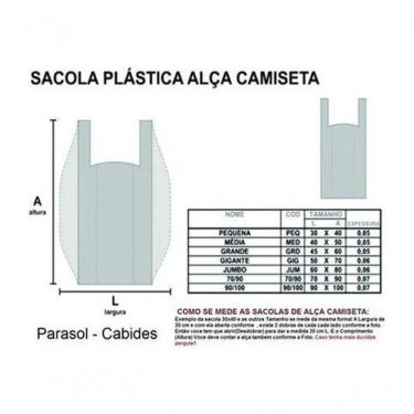 Imagem de Sacola Plástica 35x45 1 kg para Embalagens Recicladas Recuperadas Polietileno Recuperad...