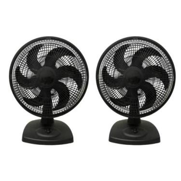 Imagem de Kit 2 Ventilador De Mesa 47cm 45w 3 Velocidades Turbo Power 110/220v P