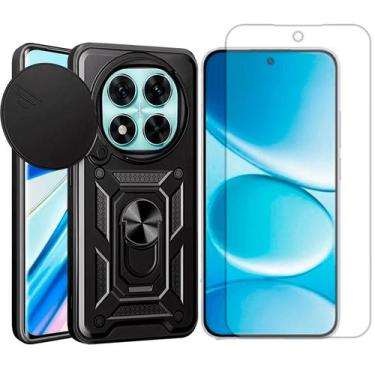 Imagem de Capa Anel Para Redmi Note 15 Pro Plus 5G + Pelicula Hidrogel Cor:Preto