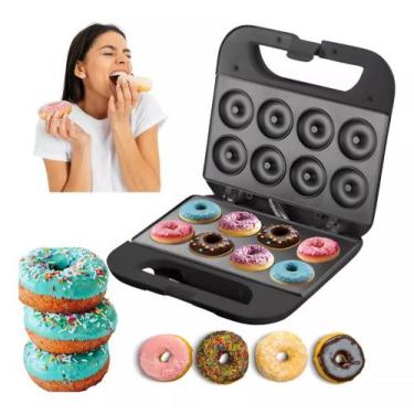 Imagem de Máquina Donuts Deliciosa Rosquinha Potente 750w Antiaderente - Sokany,