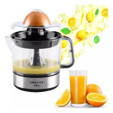 Imagem de Espremedor Suco Laranja Limão Frutas 700ml 45w Elétrico - Sokany, 110V