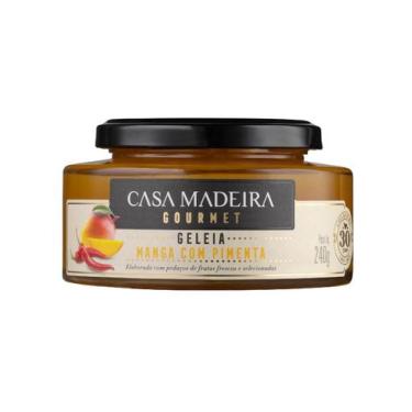 Imagem de Geleia gourmet casa madeira manga c/ pimenta 240g