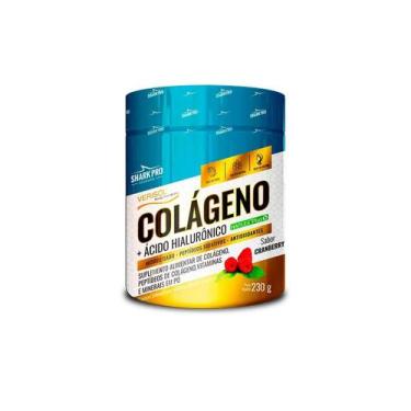 Imagem de Colágeno + Ácido Hialurônico - 230g Cramberry - Shark Pro - Shark Pro 