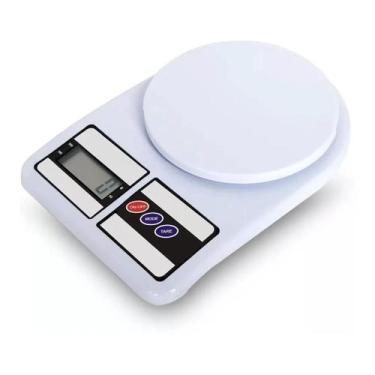 Imagem de Balança Digital De Cozinha IWBDC-001 1g à 10Kg ImportWay, Branco