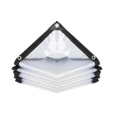 Imagem de Lona Transparente Impermeável para Sombreamento, Cobertura Leve e à Pr