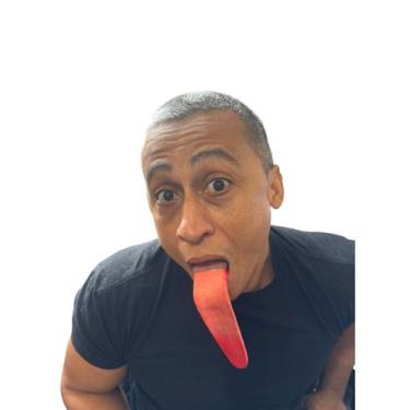 Imagem de Fantasia Linguão de látex para encaixar Língua gigante - Blook