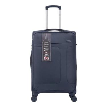 Imagem de Mala de Viagem Bordo Tecido Bolso Frontal Para Notebook Zíper Expansiv