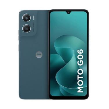 Imagem de Smartphone Motorola G06 XT2535 128Gb 4G, Azul